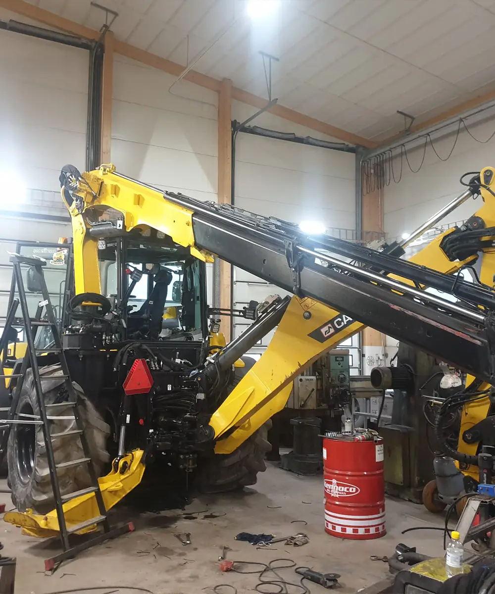 raskaan kaluston korjaamo