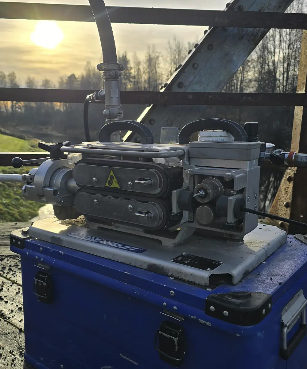 Valokuidun puhallus ja kellutus