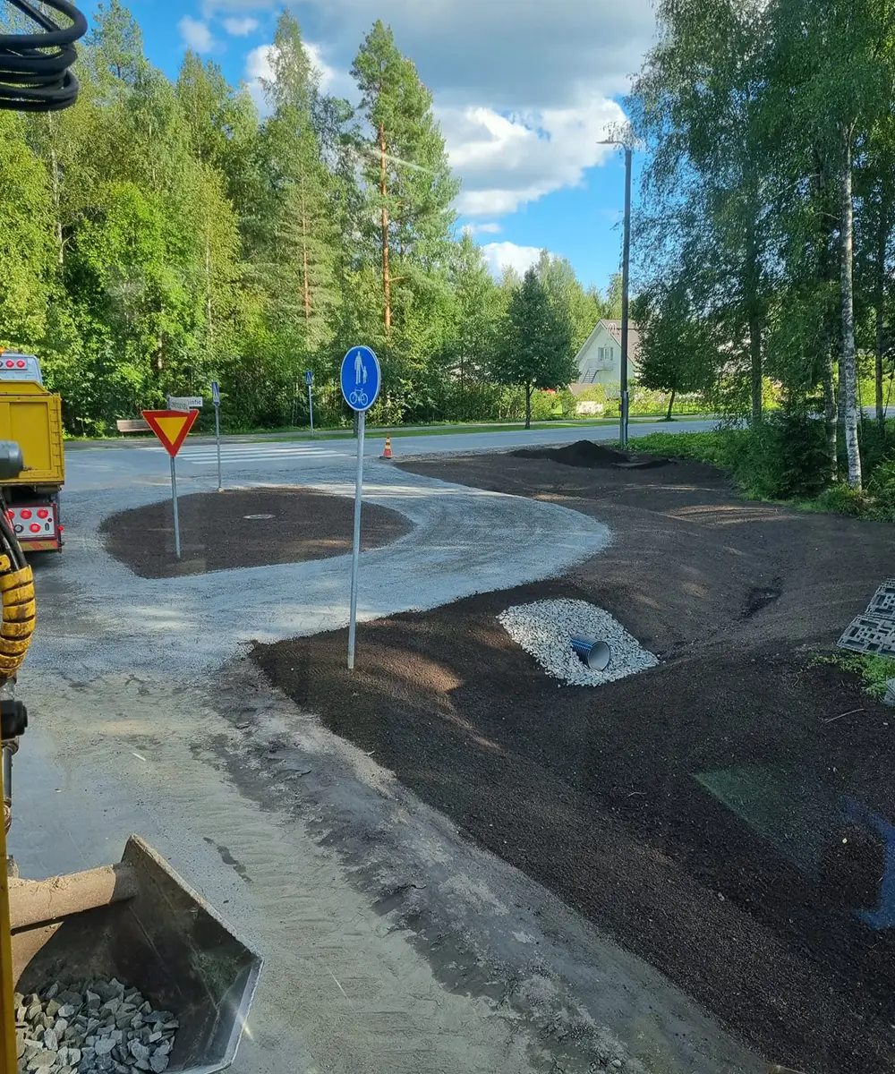 Asfaltointi ja sorastukset