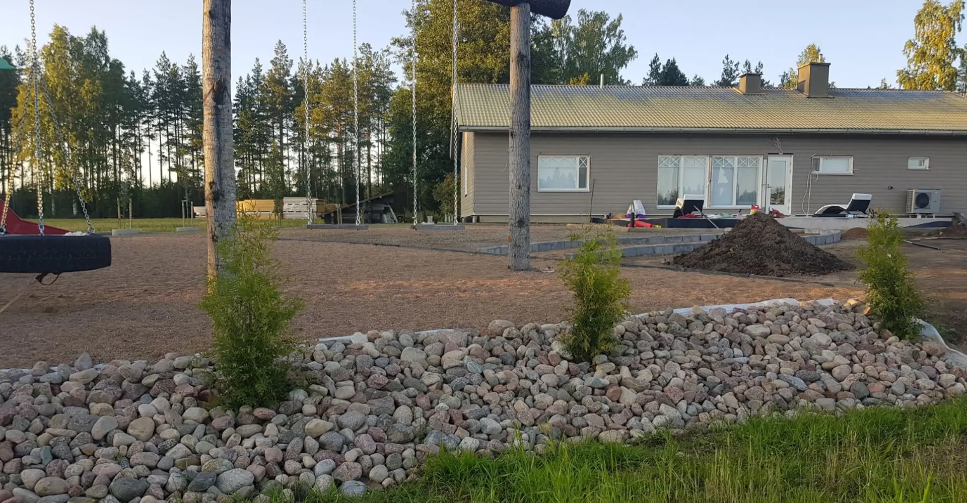 Asfaltointi, pihakiveykset ja viherrakentaminen