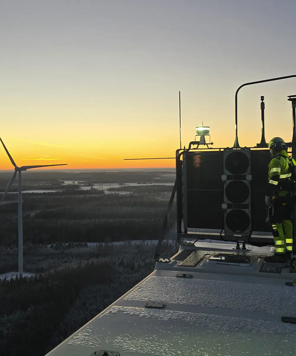 Tuulipuiston projektivalvonta